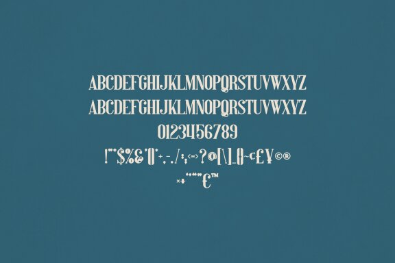 Orion creative font