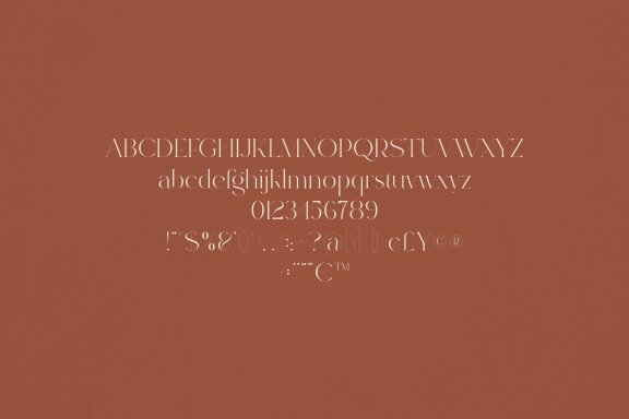 Rem creative font