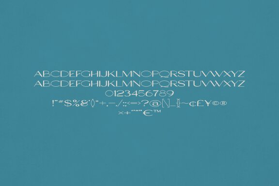 Reuel creative font