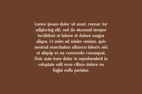 Riona creative font