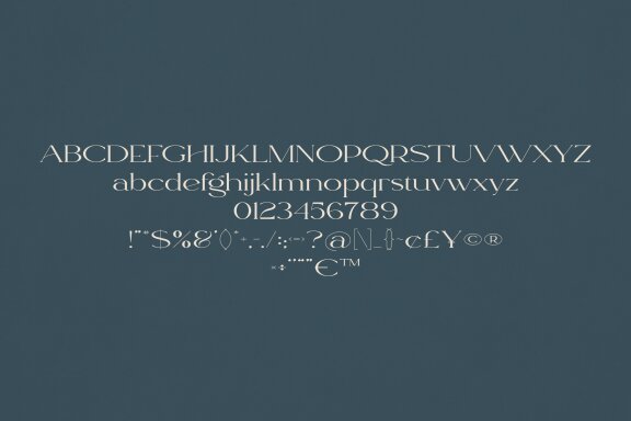 Rohese creative font