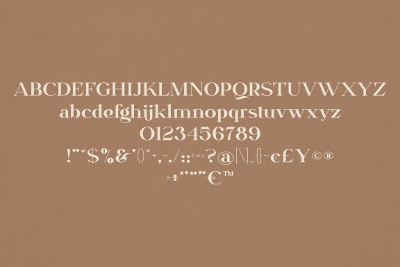 Saige creative font