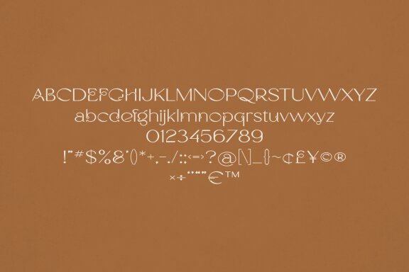 Selene creative font