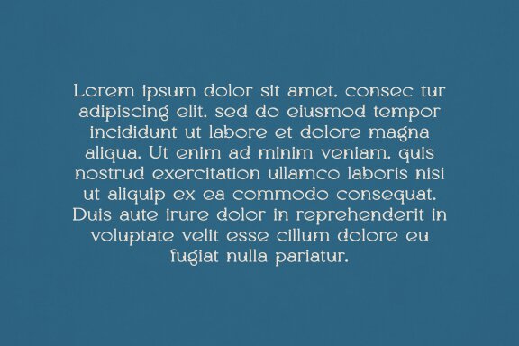 Sorin creative font