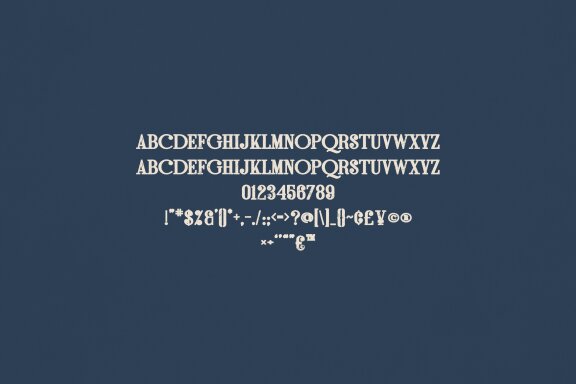 Thalia creative font