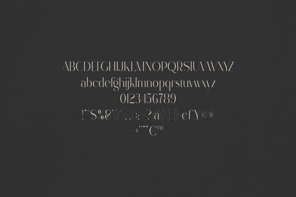 Thea creative font