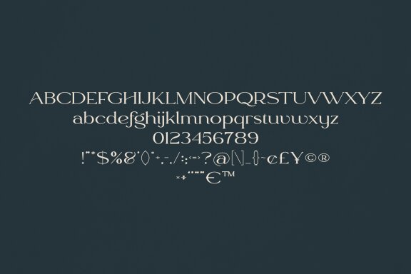 Zaha creative font