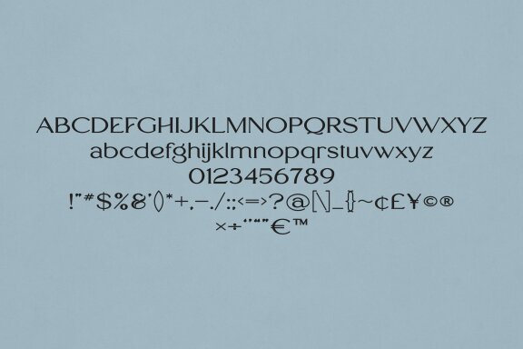 Zlota creative font