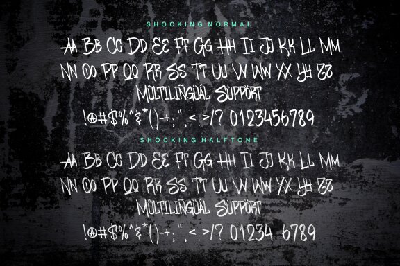 Shocking Graffity Font