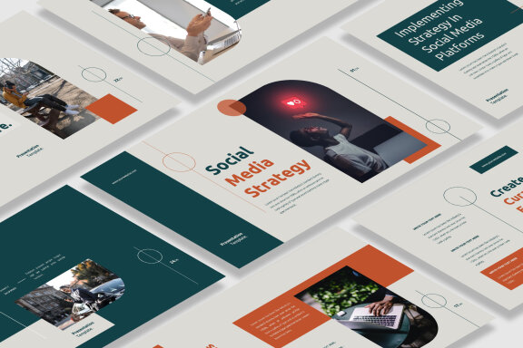Social Media Strategy PowerPoint Template