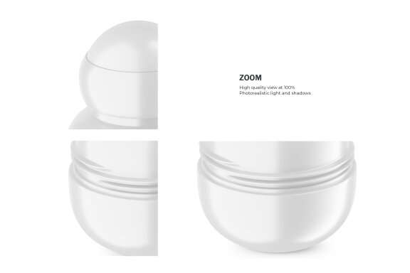 Plastic Roll-On Bottle - PSD Mockup