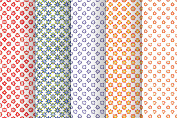 Watercolor Patterns Christmas Toys