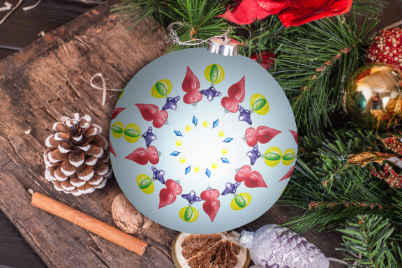 Watercolor Christmas Colorful Frames