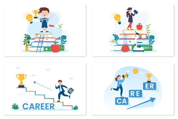 13 Career Education Illustration