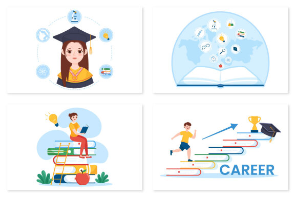 13 Career Education Illustration