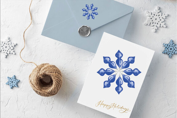 Watercolor Christmas Decor
