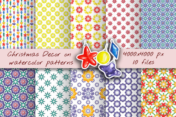Winter&Christmas Patterns Bundle
