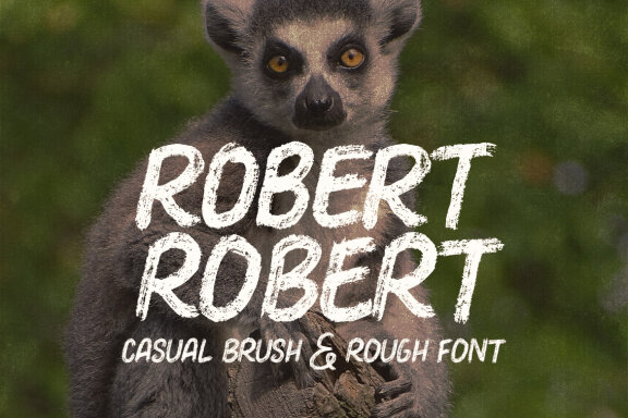 Robert Casual Brush Font