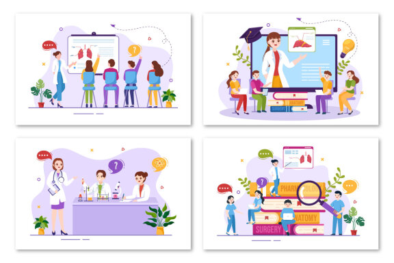 15 Medical School Illustration