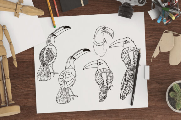 Tropics Coloring Pages