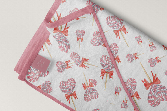 Sweets on Watercolor Patterns