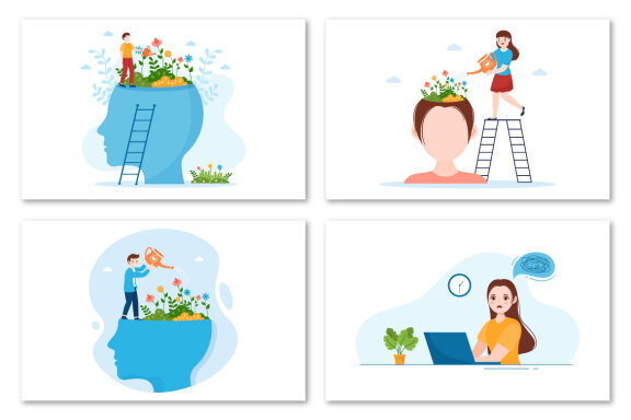11 Personal Development Illustration