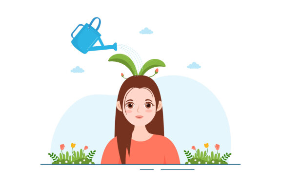 11 Personal Development Illustration