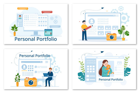 10 Personal Portfolio Illustration