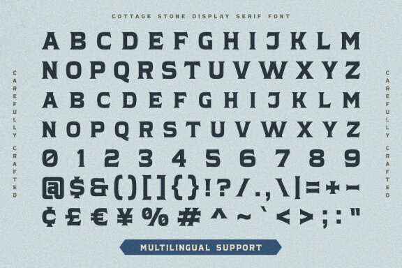 Cottage Stone - Display Serif Font