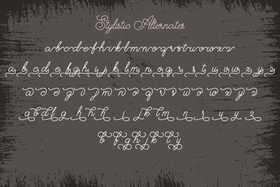 Daylane - Monoline Script Font