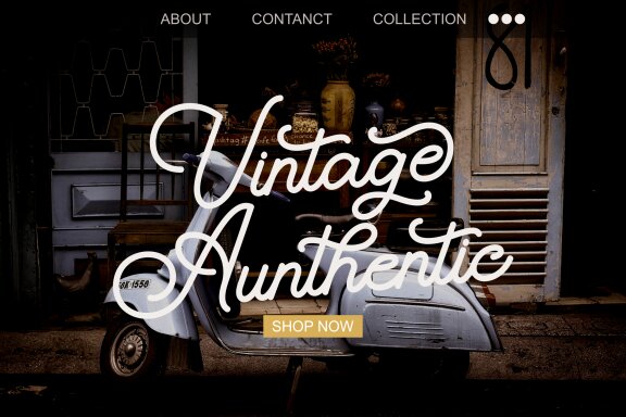 Daylane - Monoline Script Font