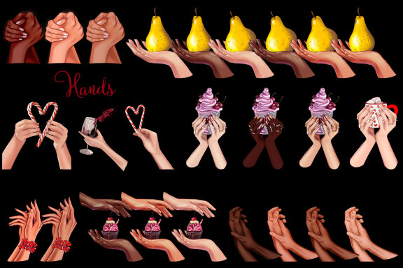 Clipart Love hands | valentine's day png