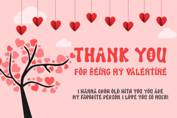 Pink valentine