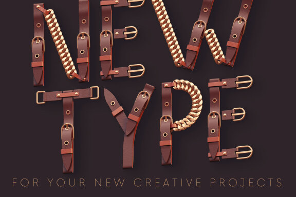 Belt - 3D Lettering