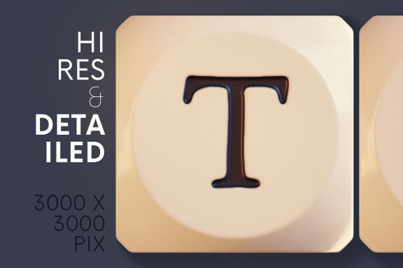 Dice - 3D Lettering