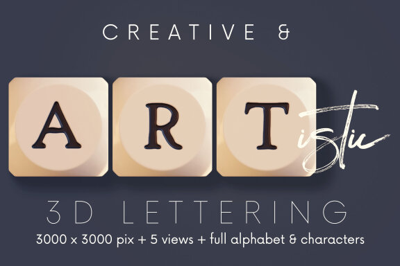 Dice - 3D Lettering
