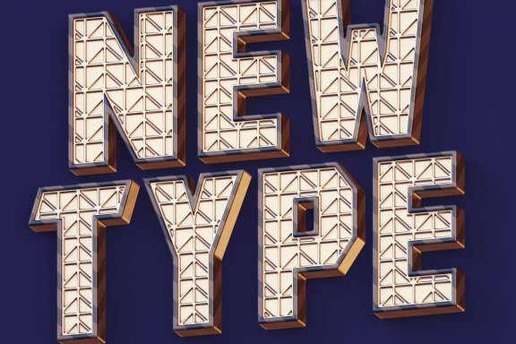 Futuristic Structure - 3D Lettering