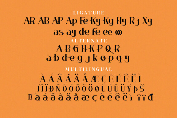 Feasdeav Serif Fonts