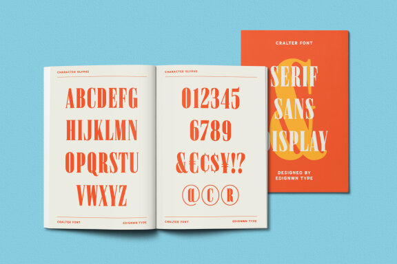 Cralter - Display Font