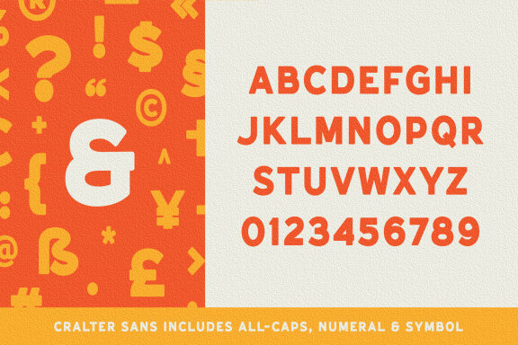 Cralter - Display Font