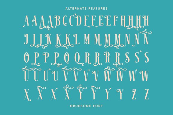 Gruesome - Display Serif Font