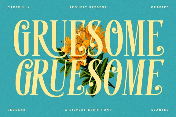 Gruesome - Display Serif Font