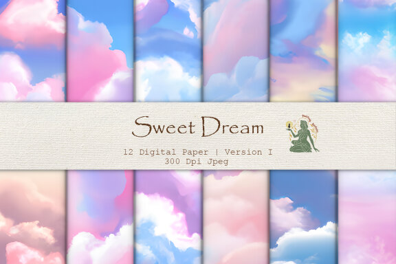 Sweet Dream Digital Paper