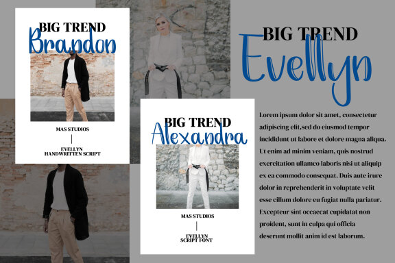 Evellyn Fonts