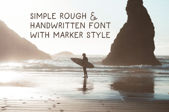 Vintage Handwritten Marker Font