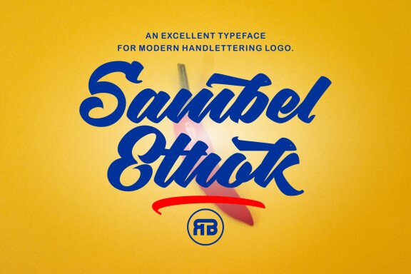 Sambelethok - Typeface Script Font