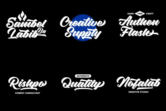Sambelethok - Typeface Script Font