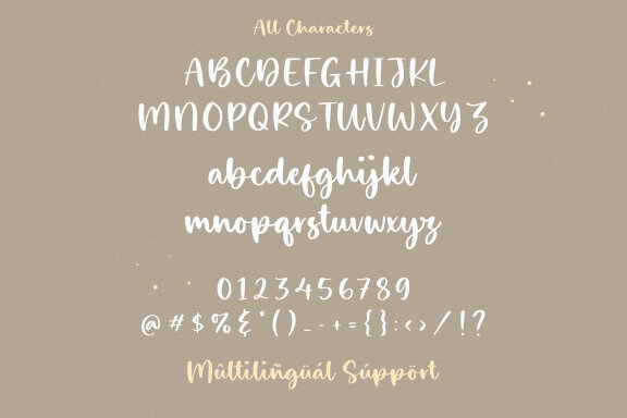Celosia Nature Handwritten Font