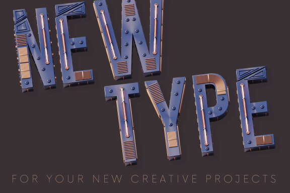 Condensed Future - 3D Lettering
