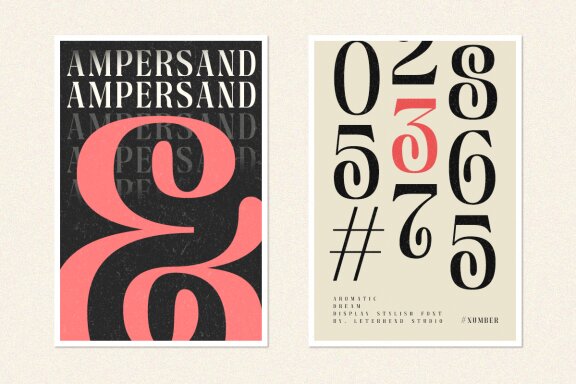 Aromatic Dream - Stylish Display Font